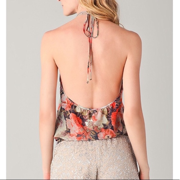 HAUTE HIPPIE Silk Halter Top - Picture 8 of 8